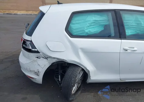 2015 Volkswagen Golf Tsi S 2-Door из США, поврежденный, VIN 3VW817AU1FM023073